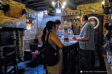 Beer tasting at the Belgian Beer Museum